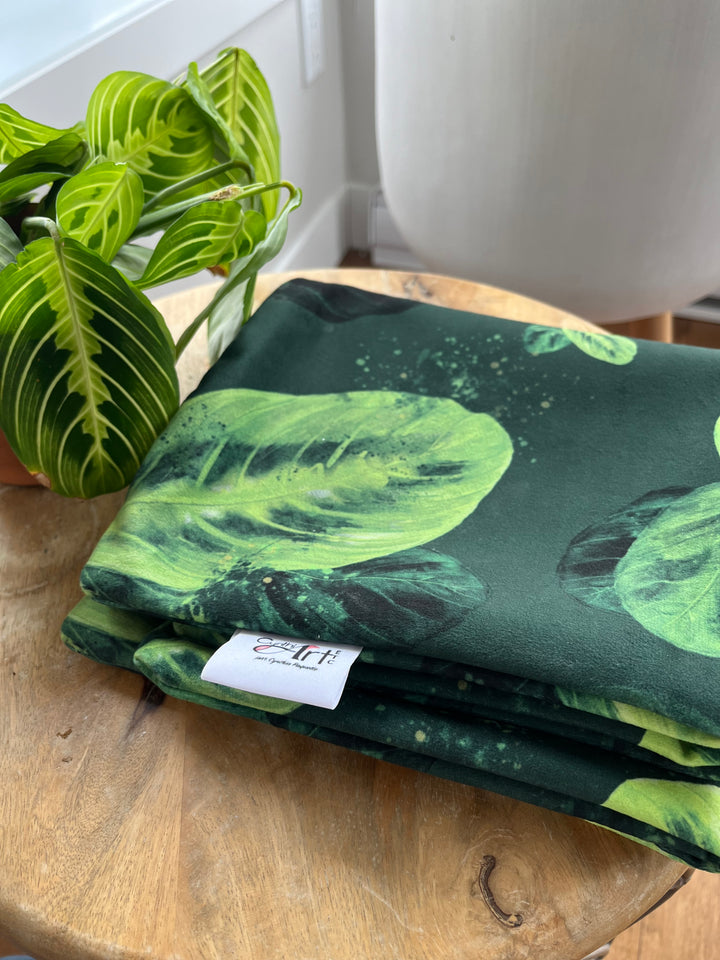 Housse de coussin · Maranta lemon lime