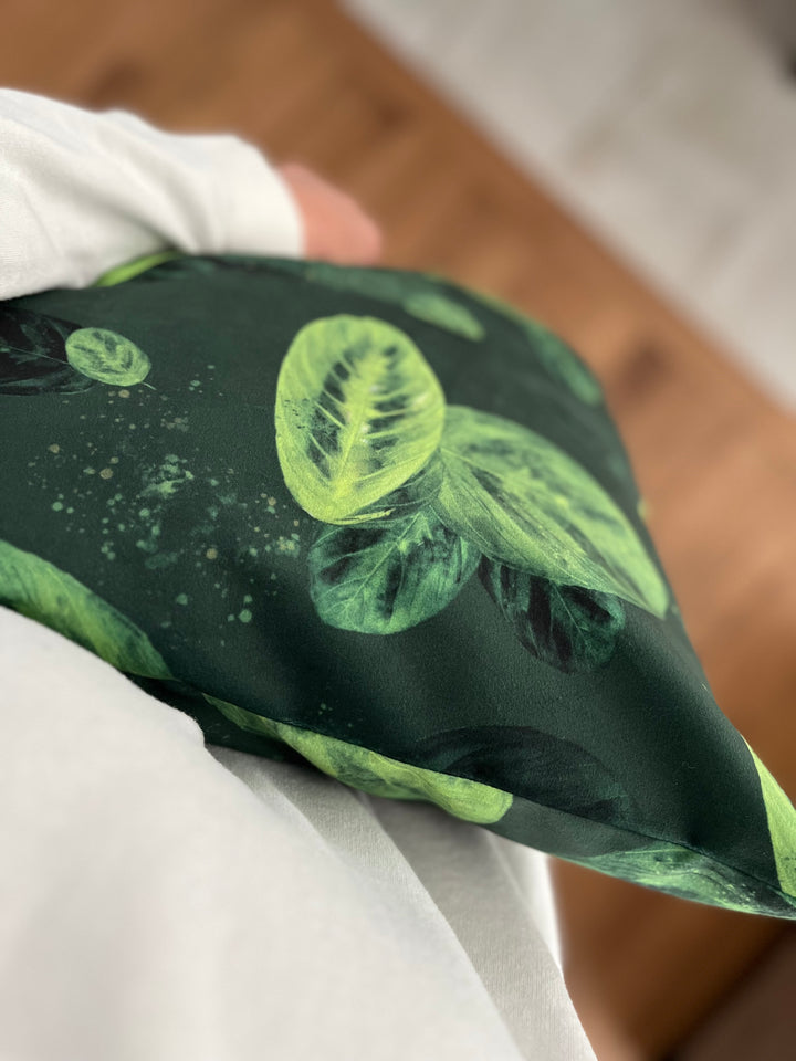 Housse de coussin · Maranta lemon lime