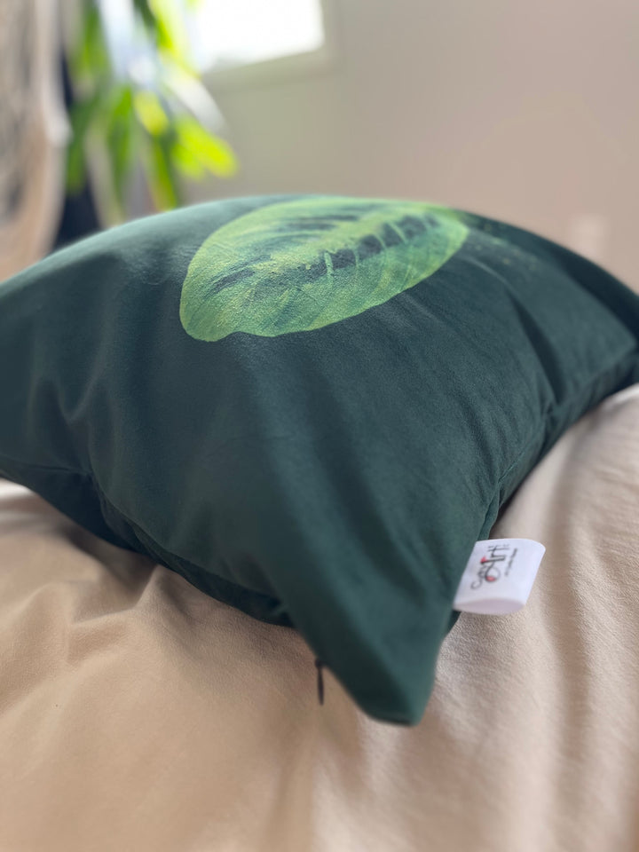Housse de coussin · Maranta lemon lime