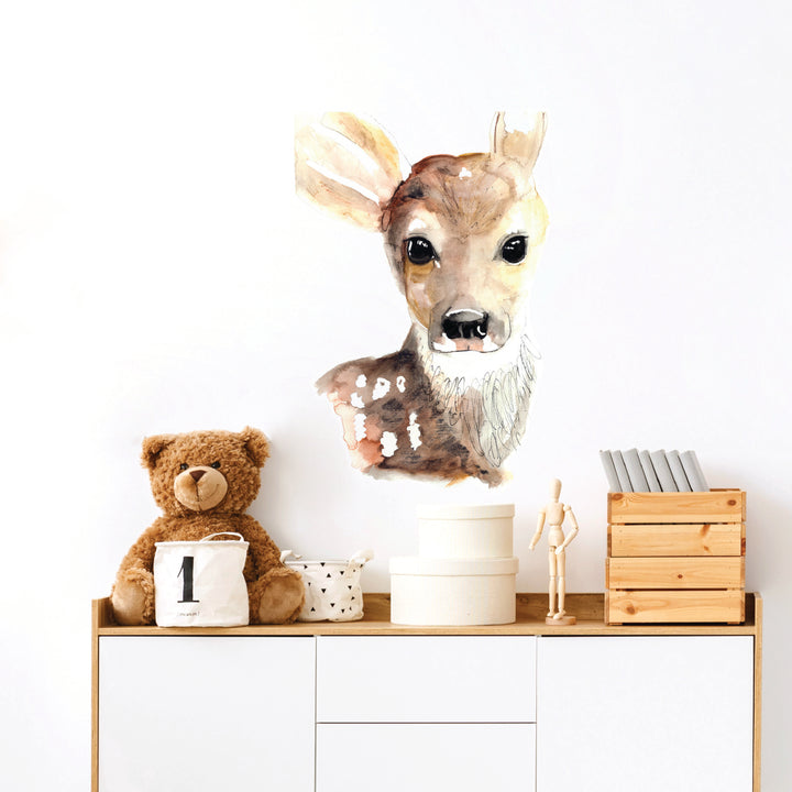 Adhésif mural chevreuil