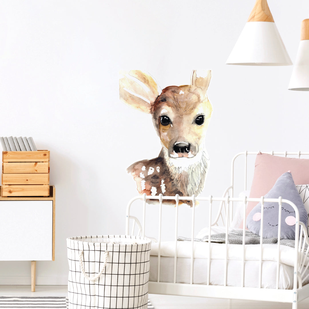 Adhésif mural chevreuil