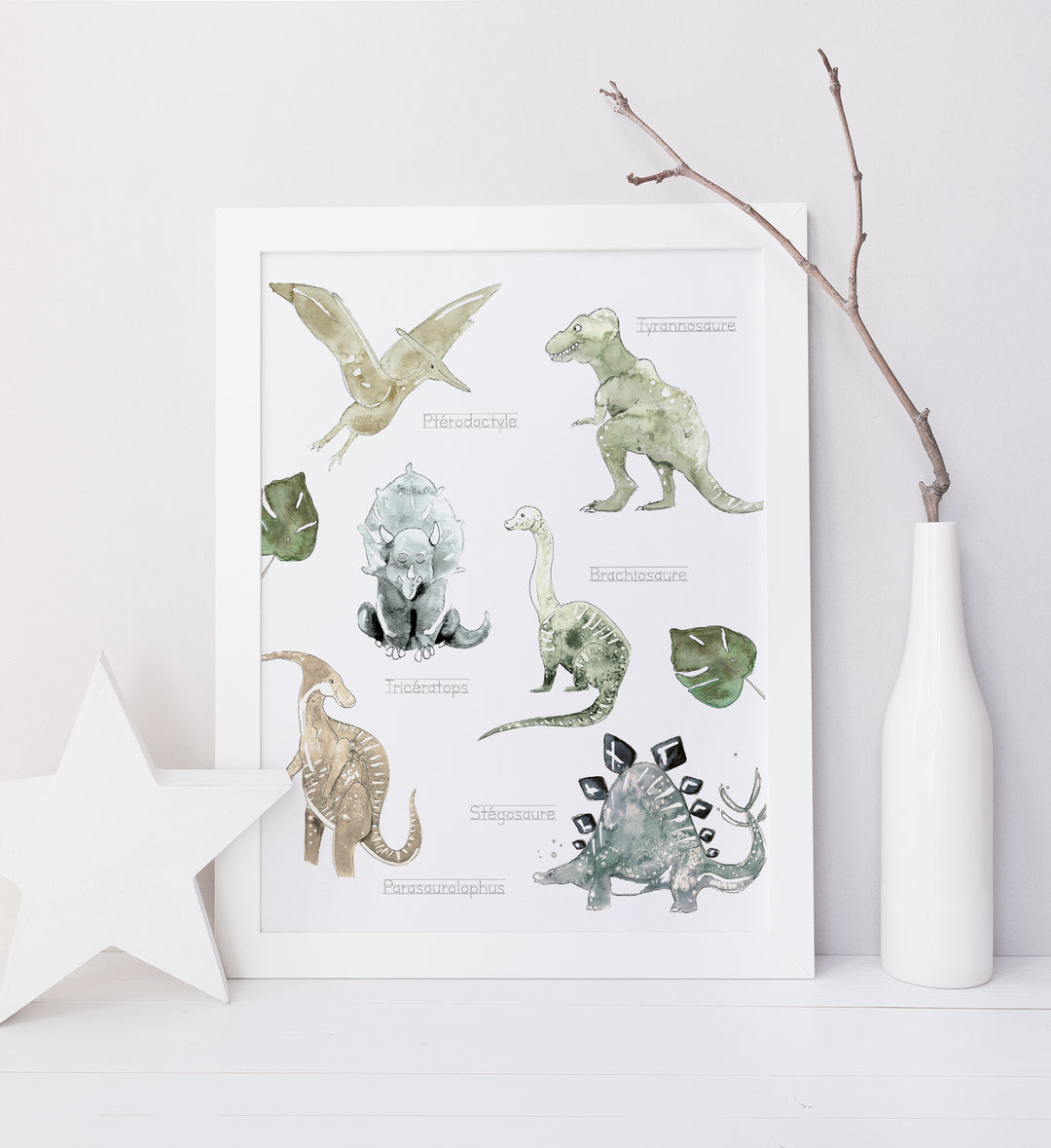Illustration - Dinosaurs - Parasaurolophus
