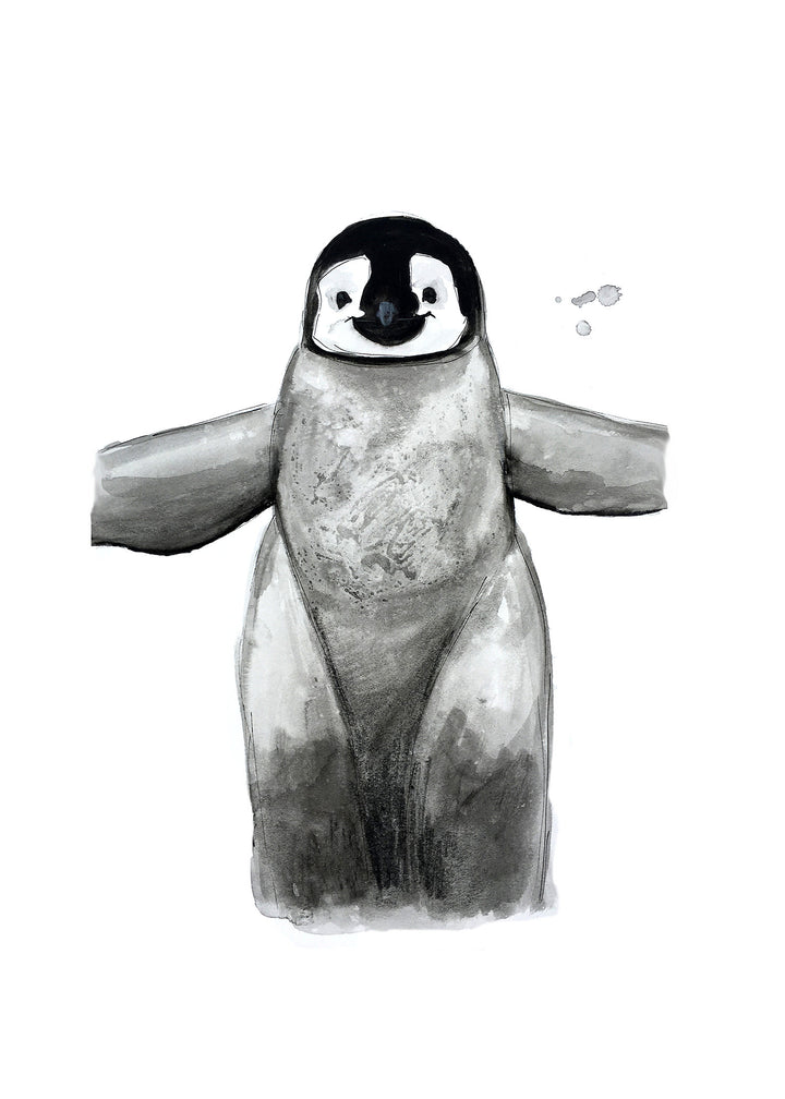 Illustration - Animaux polaires - Pingouin