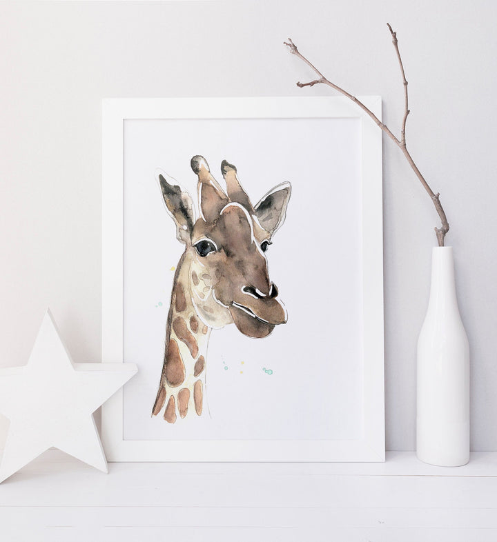 Illustration - Jungle Animals - Giraffe