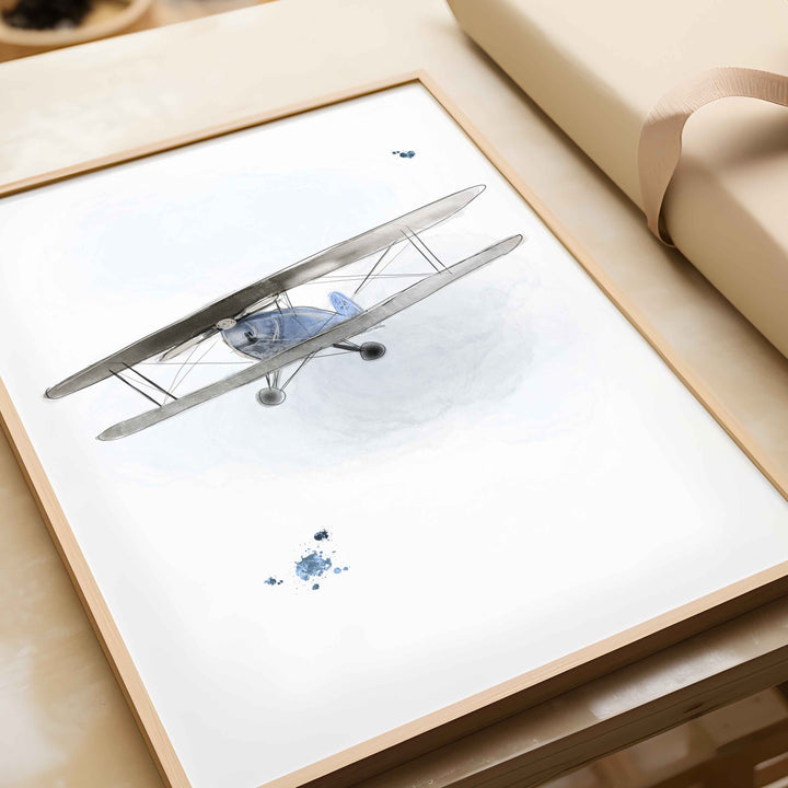 Ensemble affiches avion - Aventure dans les nuages