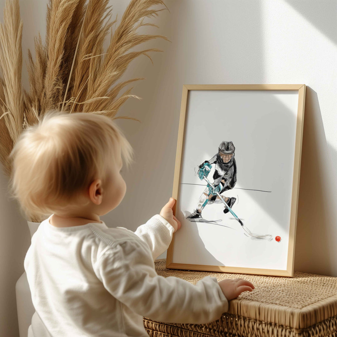 Illustration - Dek Hockey