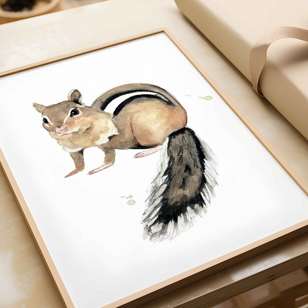 Wall Poster - Chipmunk