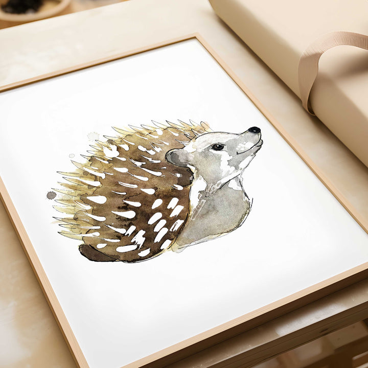 Wall poster - Hedgehog