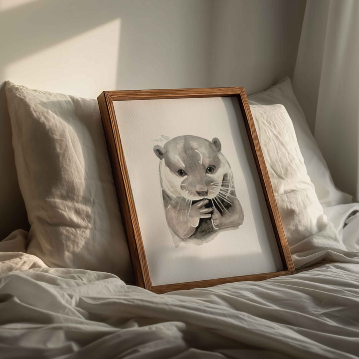 Wall Art - River Otter