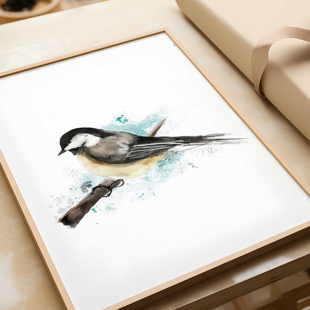 Wall print - Tit