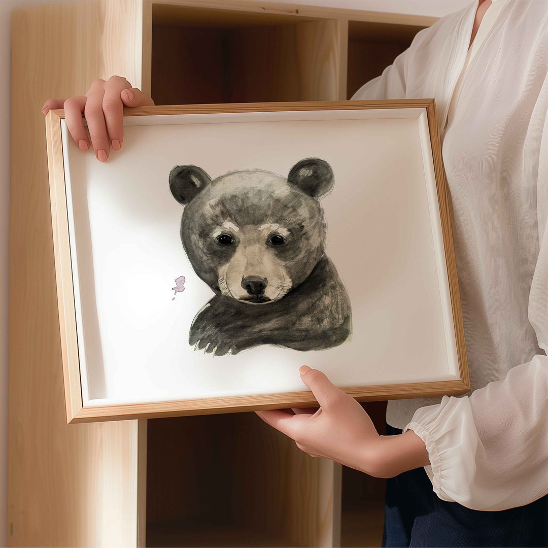 Mural - Black Bear Cub