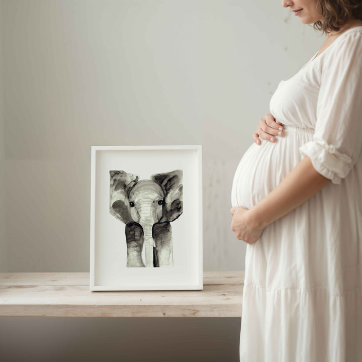 Illustration - Animaux de la savane  - Éléphant
