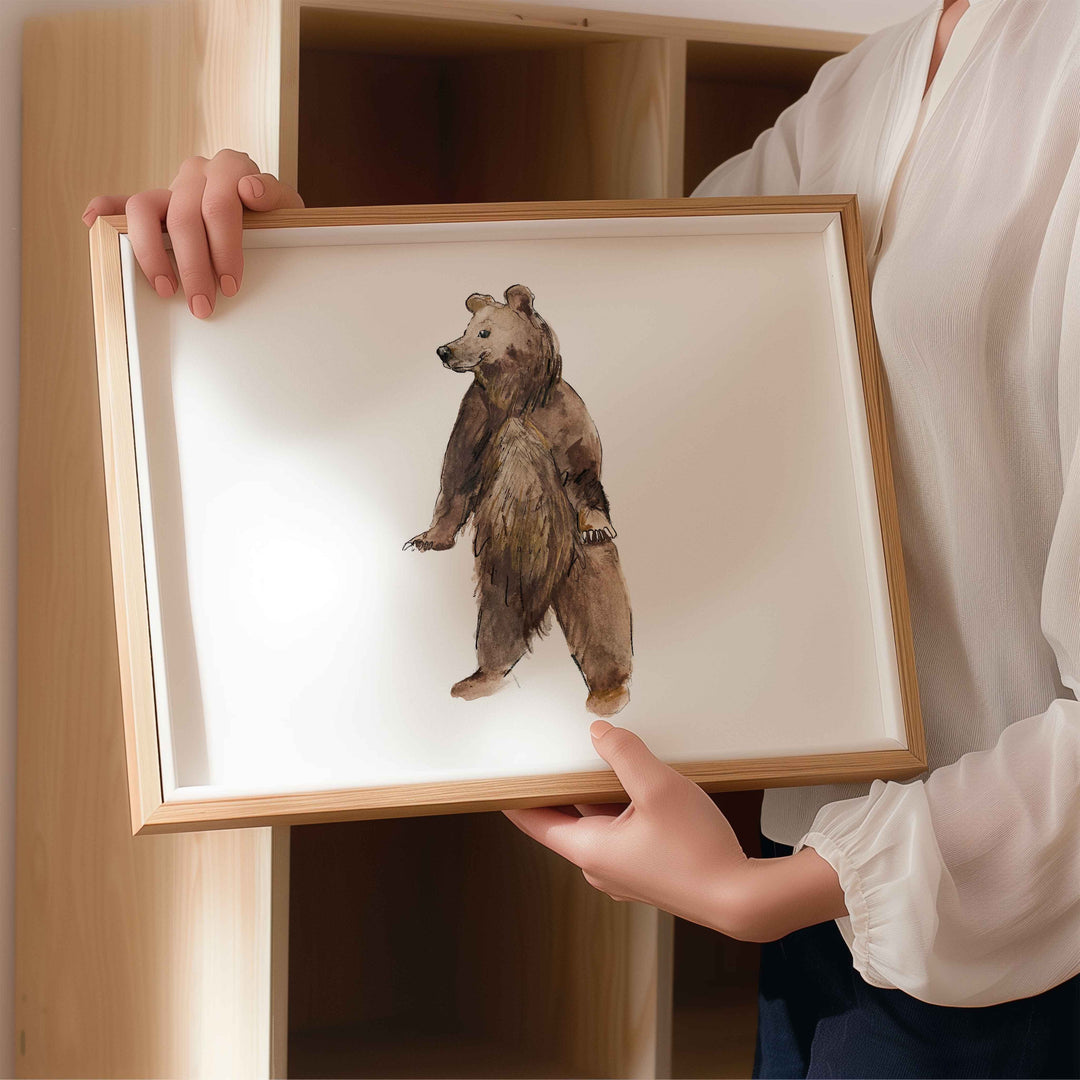 Wall poster - Standing bear