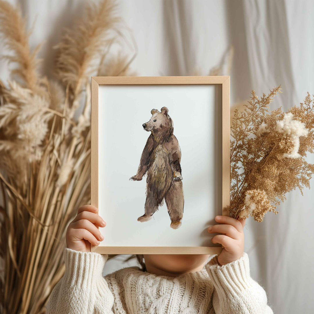 Wall poster - Standing bear
