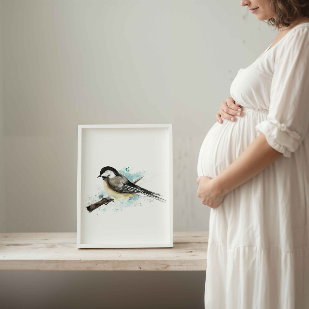 Wall print - Tit