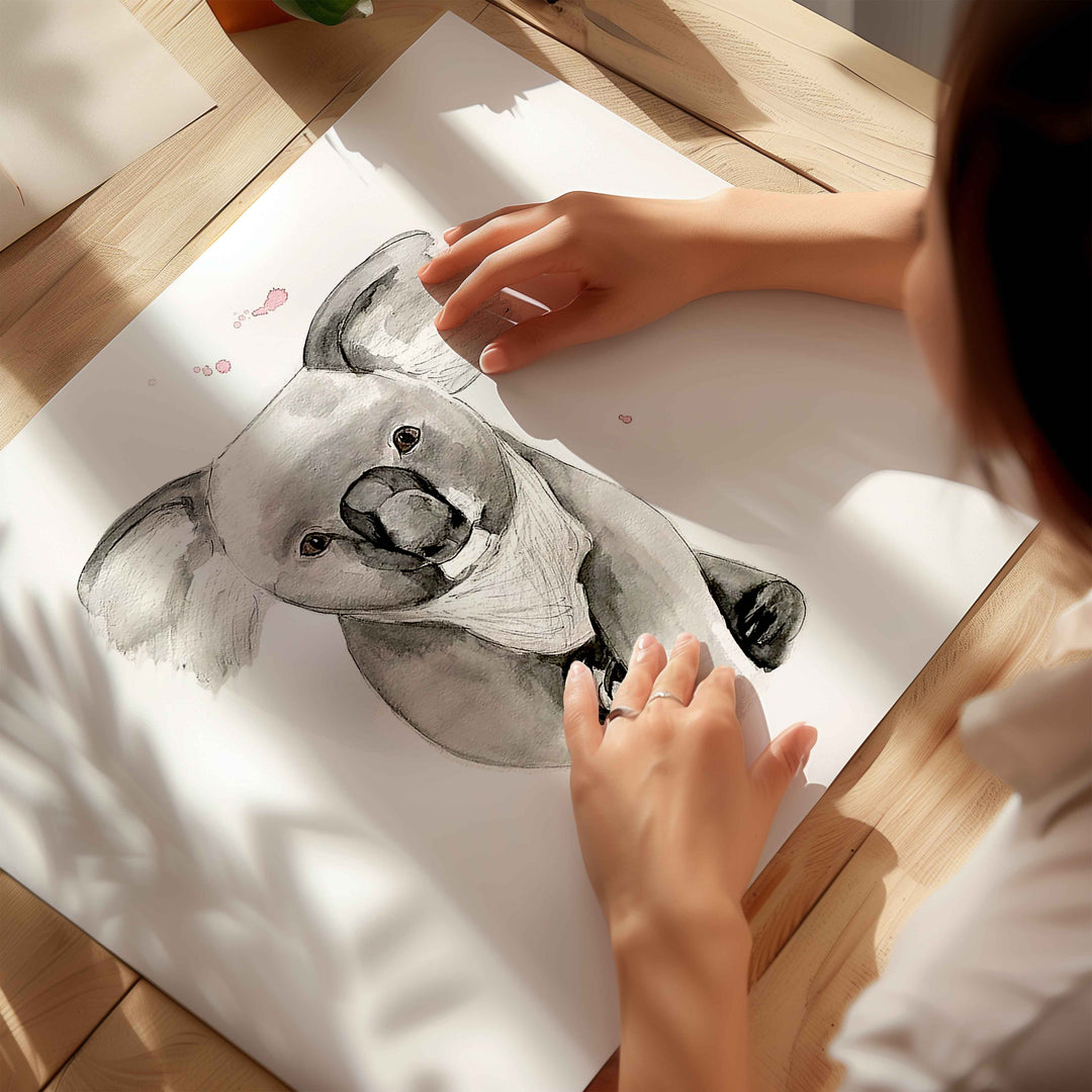 Illustration - Jungle Animals - Koala
