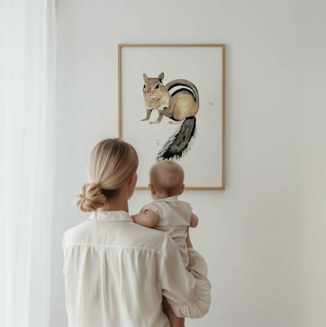 Wall Poster - Chipmunk
