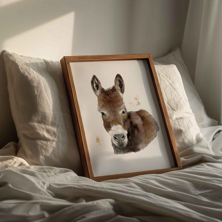 Illustration - Farm Animals - Donkey
