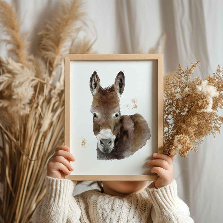 Illustration - Farm Animals - Donkey