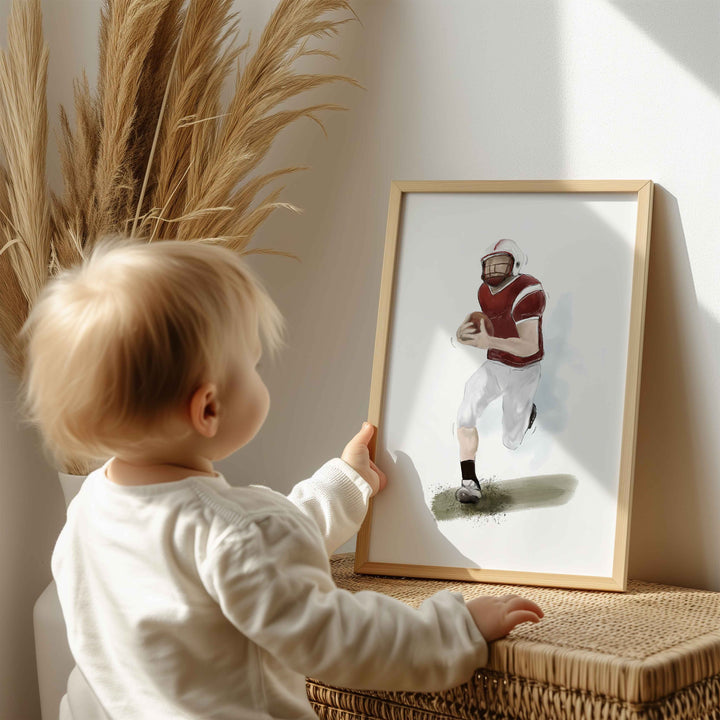 Set of 3 posters - American football