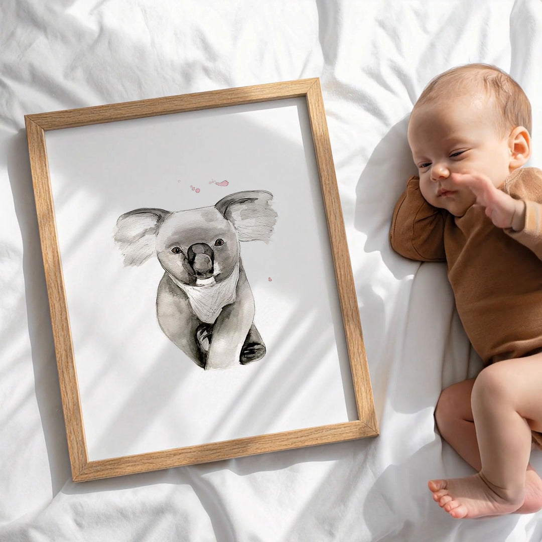 Illustration - Jungle Animals - Koala