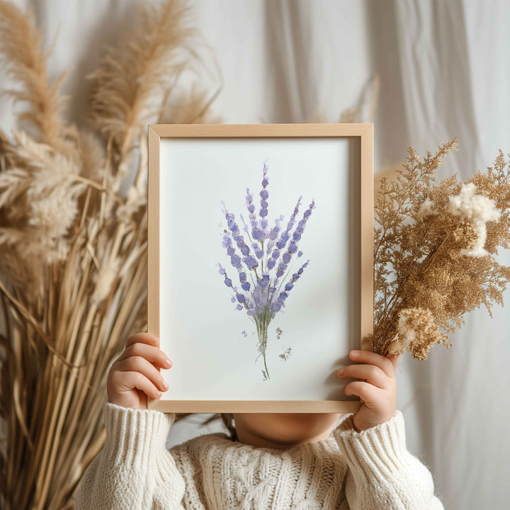 Illustration - Bouquet de lavande