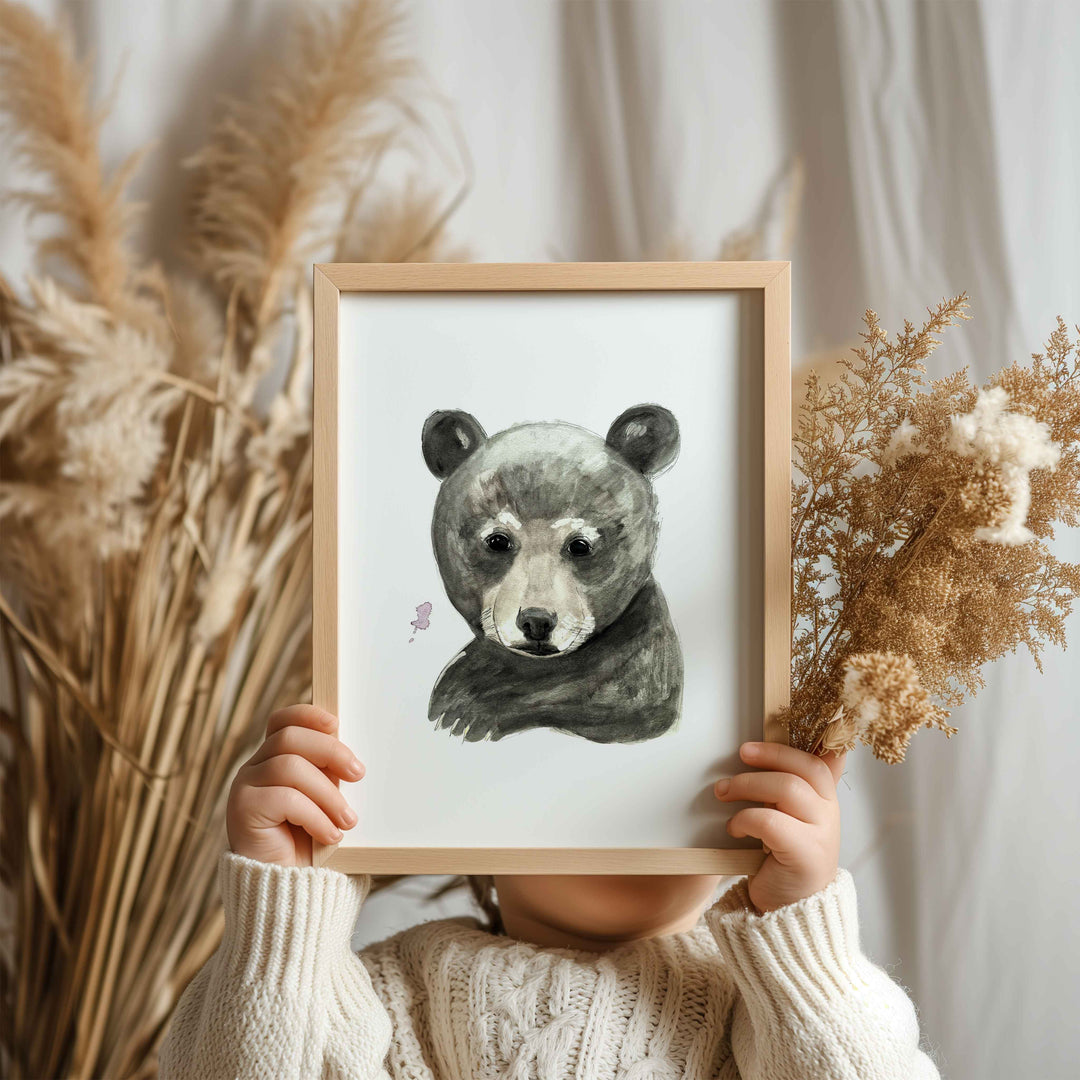 Mural - Black Bear Cub