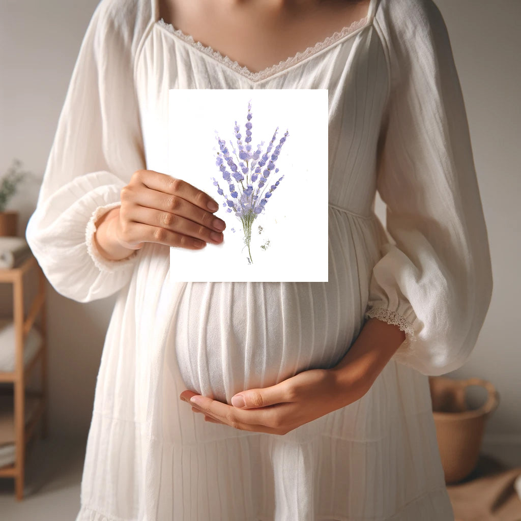 Illustration - Bouquet de lavande