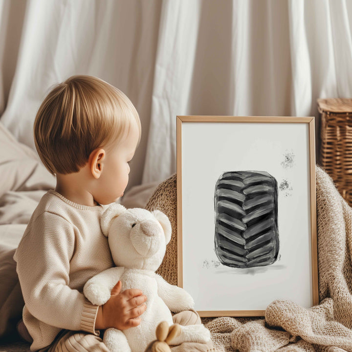 Giant Monster Truck Tire