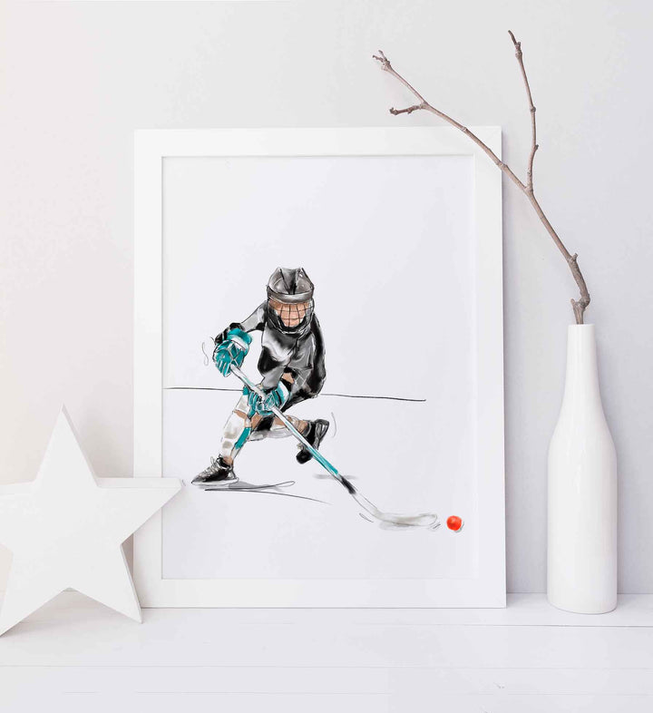 Illustration - Dek Hockey