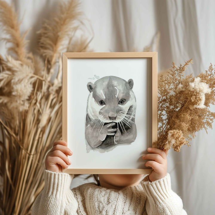 Wall Art - River Otter