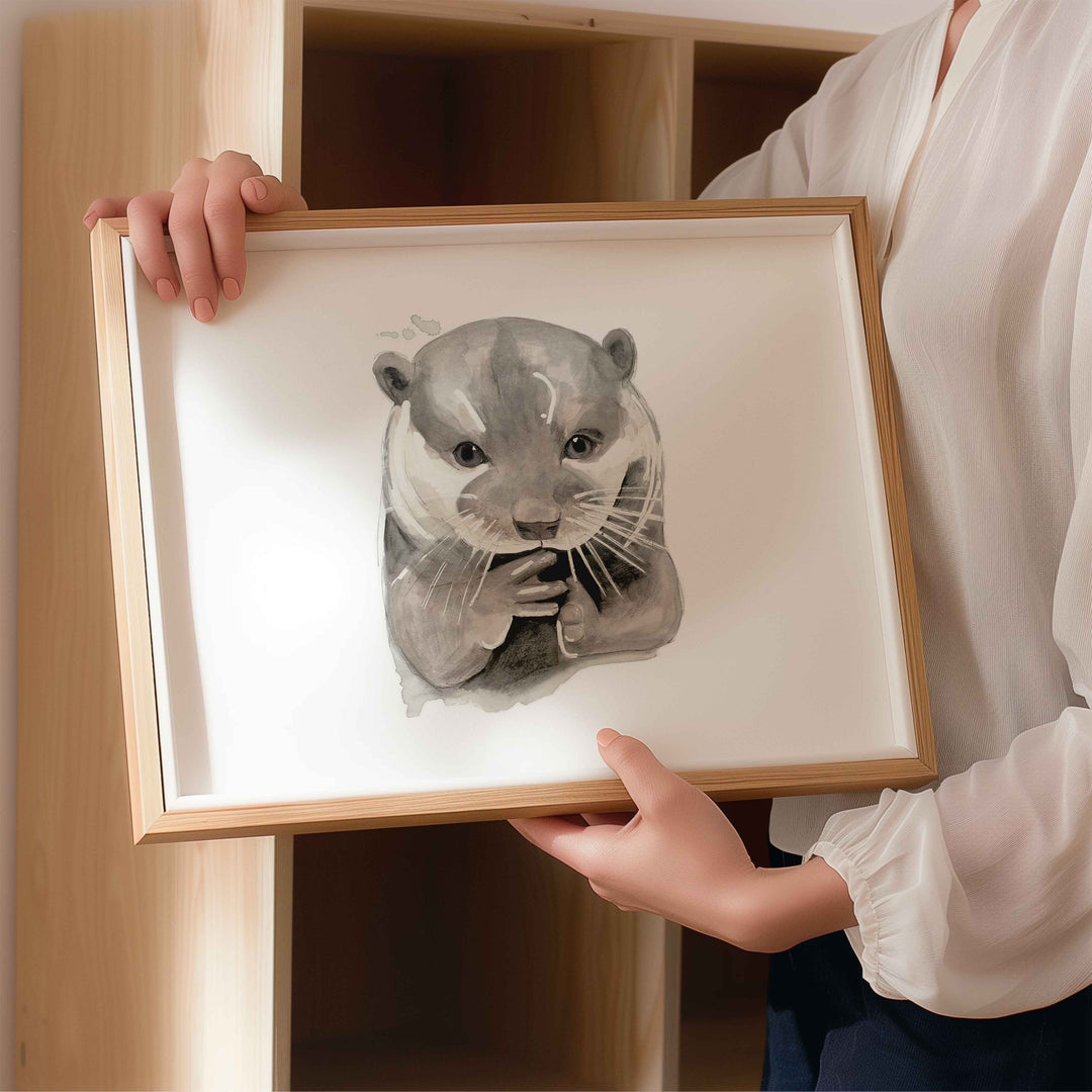 Wall Art - River Otter