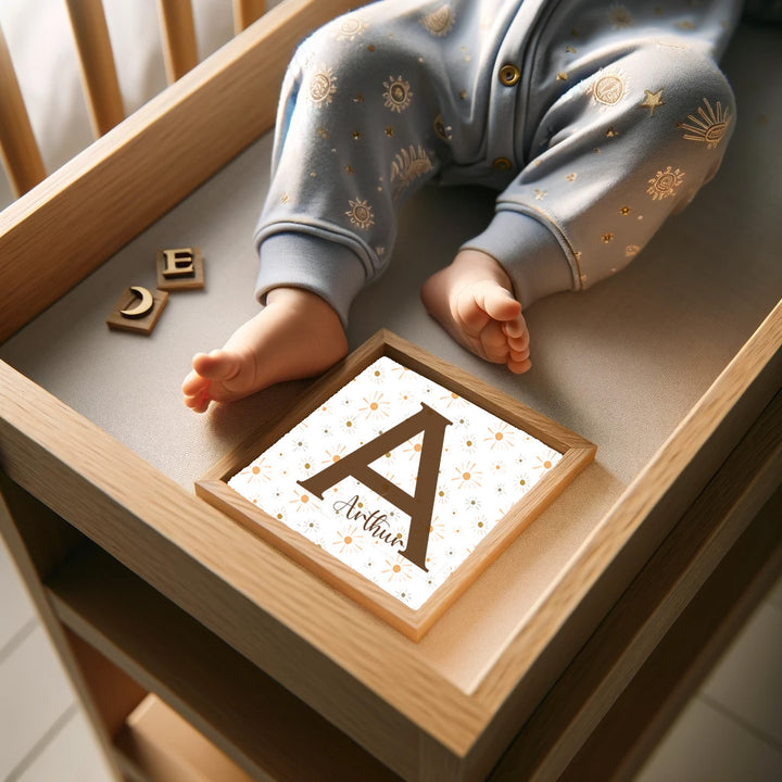 Name and letter print - Little sunshines