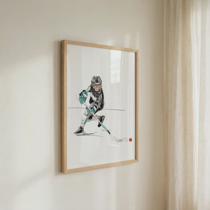 Illustration - Dek Hockey
