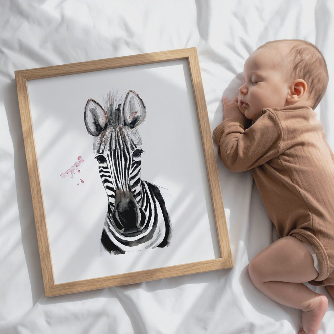 Illustration - Savannah animals - Zebra
