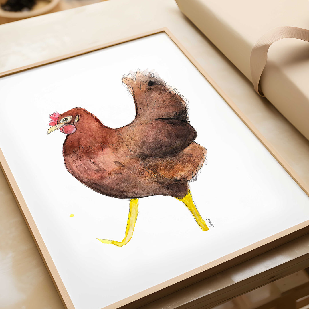 Wall poster - Little Red Hen