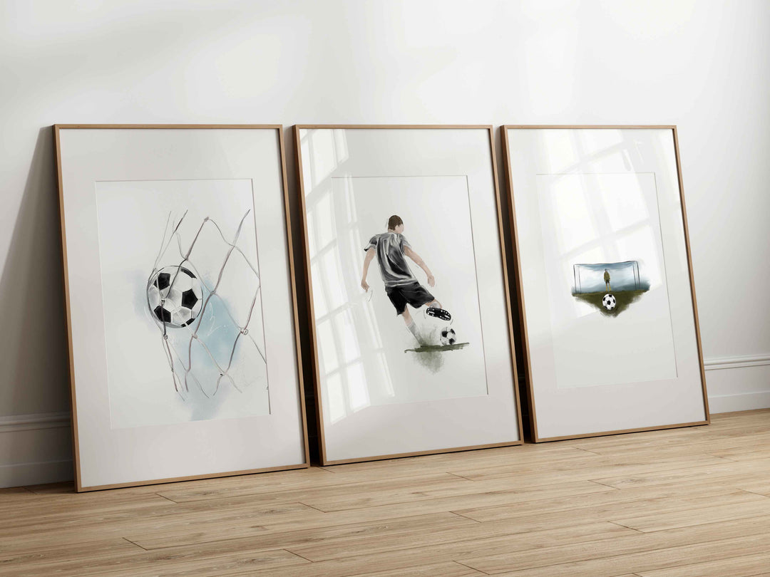 Ensemble 3 affiches  - Soccer