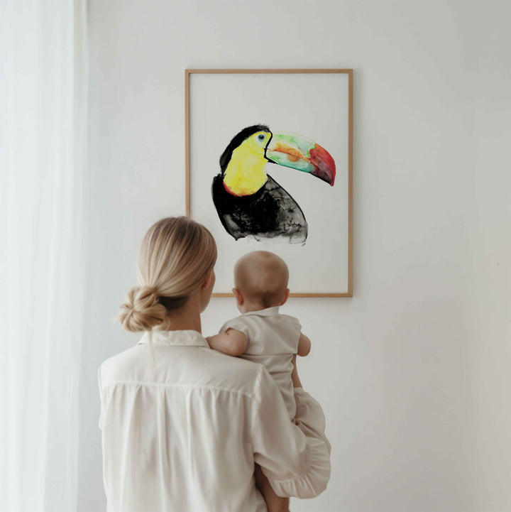 Illustration - Oiseaux - Toucan
