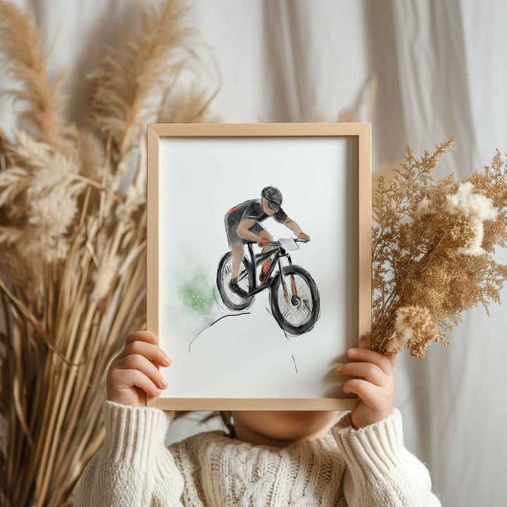 Mountain Bike Prints Trio