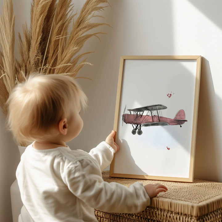 Ensemble affiches avion - Aventure dans les nuages