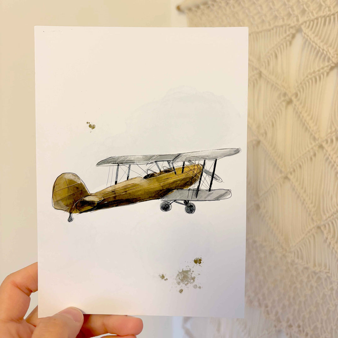 Ensemble affiches avion - Aventure dans les nuages