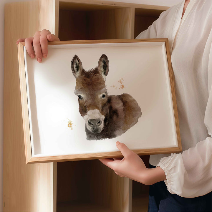 Illustration - Farm Animals - Donkey