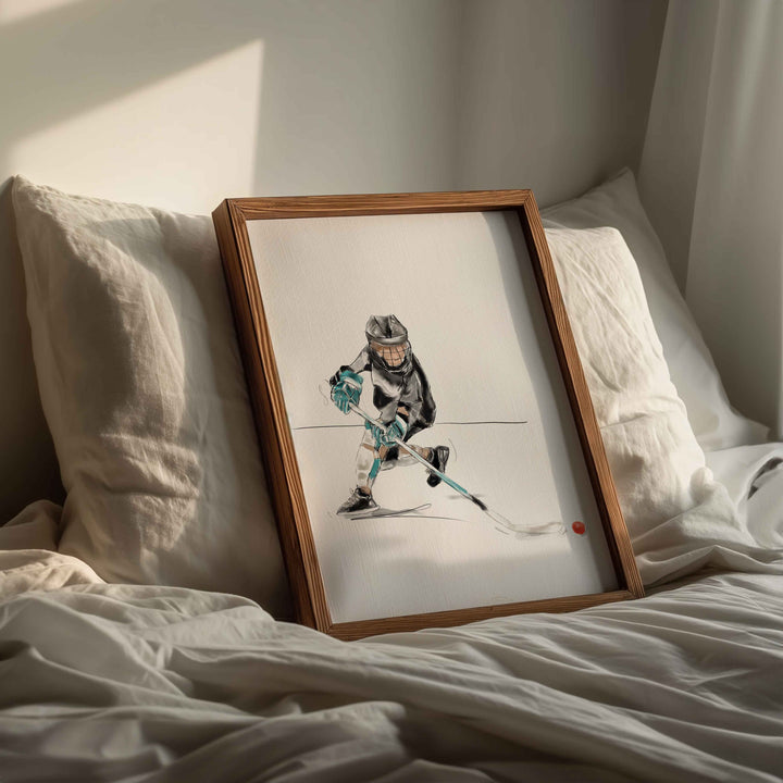 Illustration - Dek Hockey