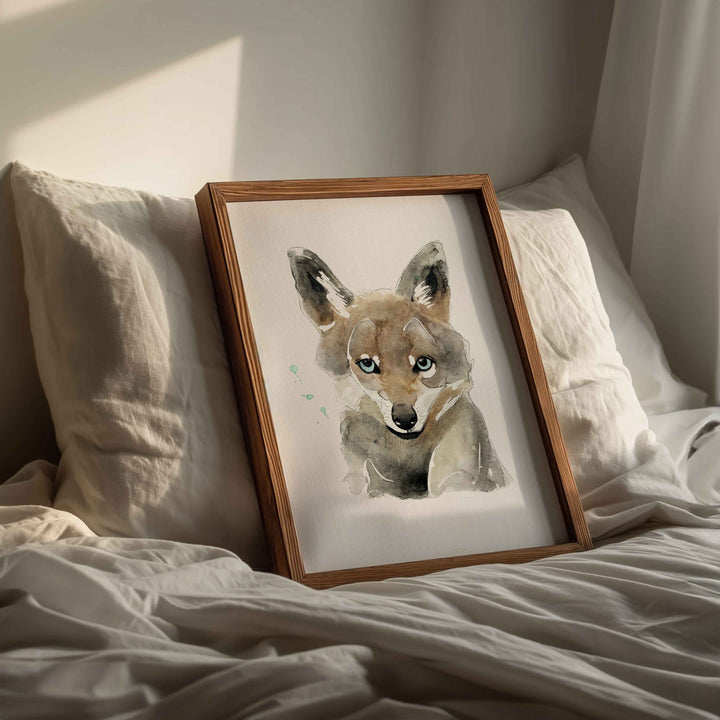 Wall poster - Young wolf