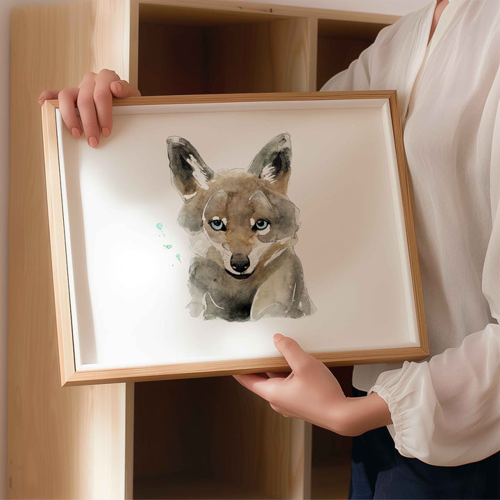 Wall poster - Young wolf