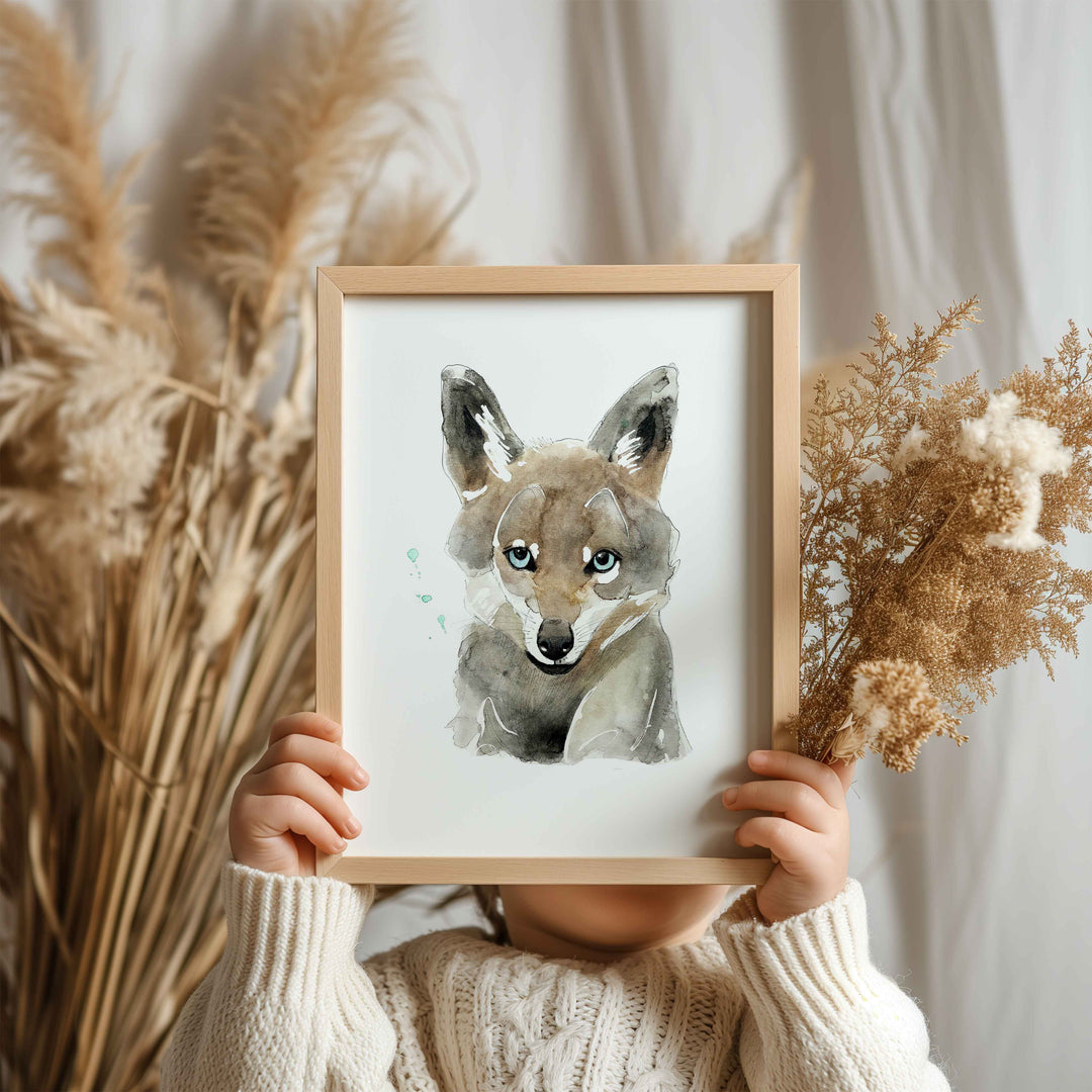 Wall poster - Young wolf