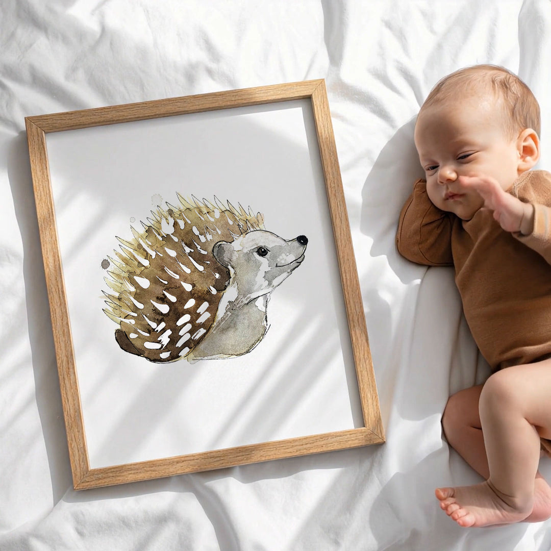 Wall poster - Hedgehog