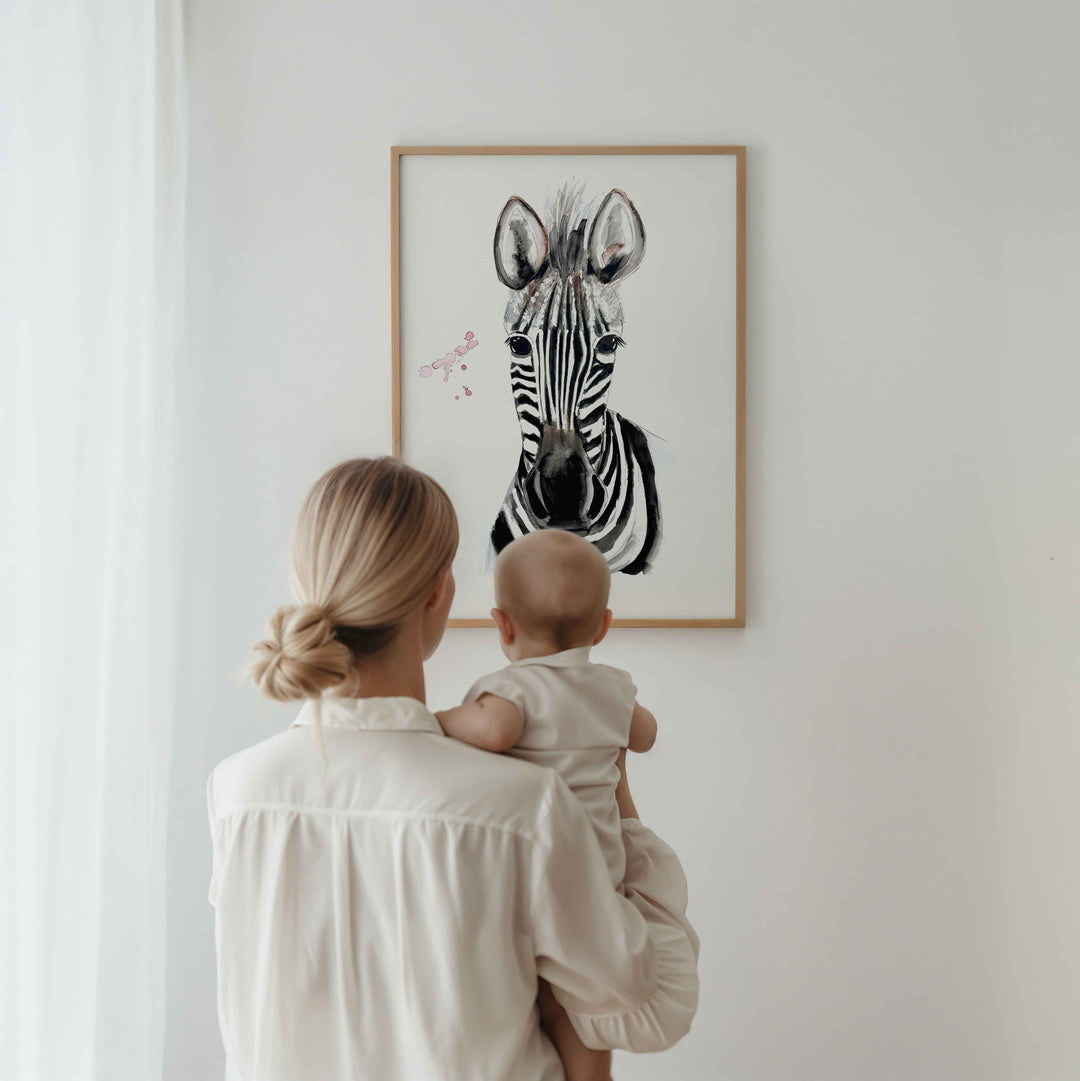 Illustration - Savannah animals - Zebra