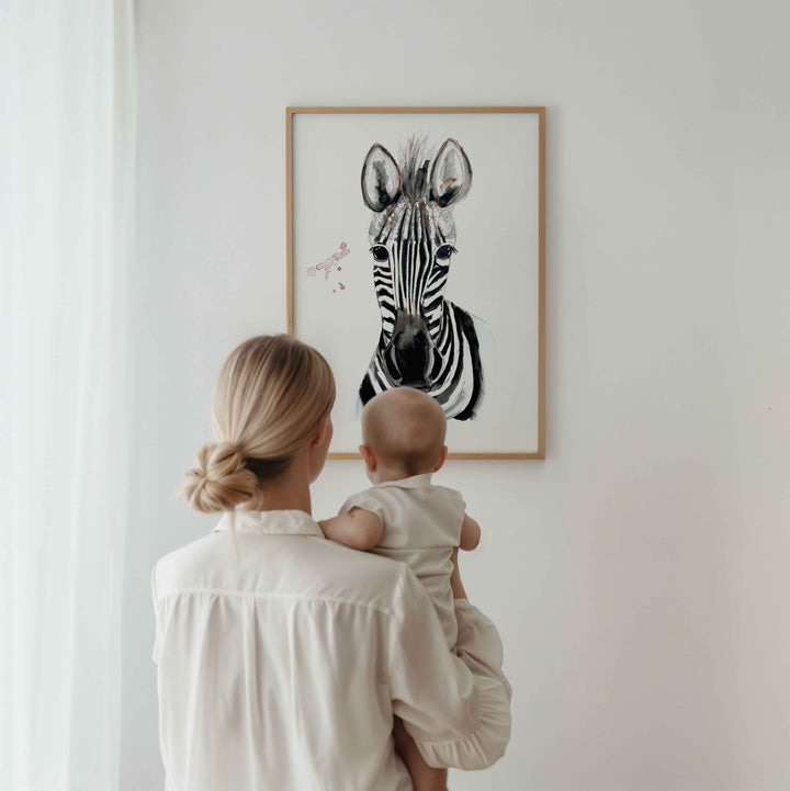 Illustration - Savannah animals - Zebra