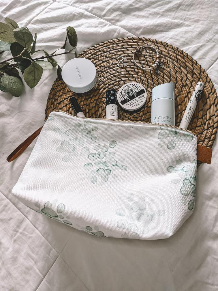 Makeup bag - Eucalyptus